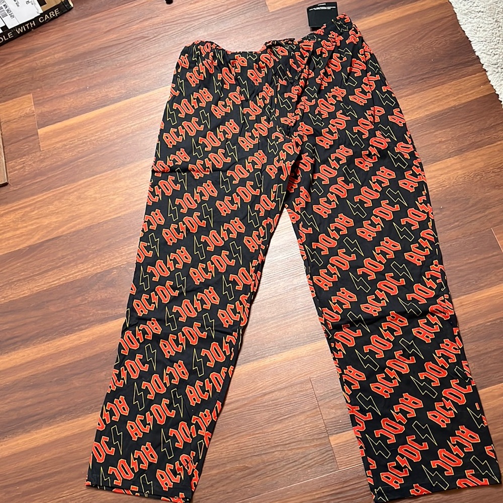 AC/DC, men’s pajama pants, XL & S, new with tags